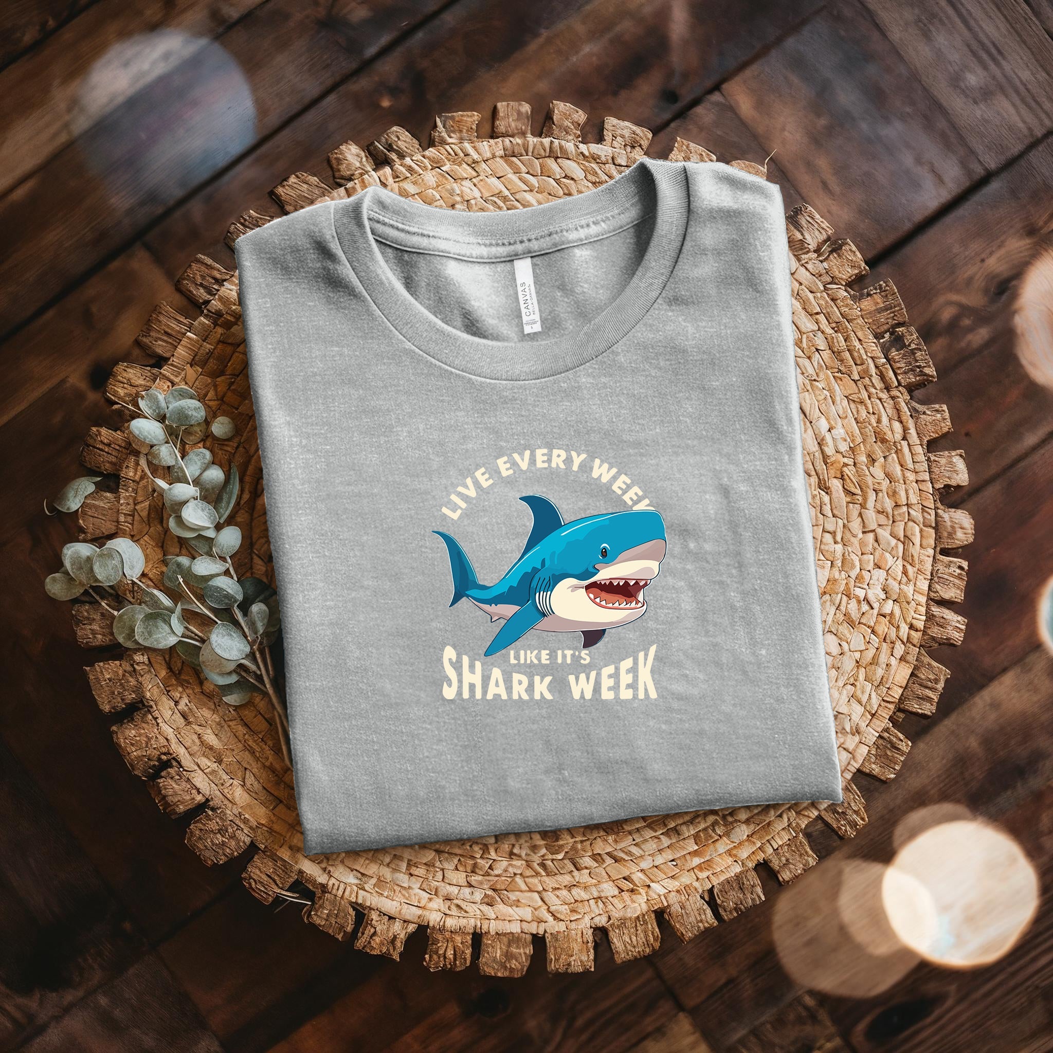 Jaws Simple Summer T-shirts for Men and Women