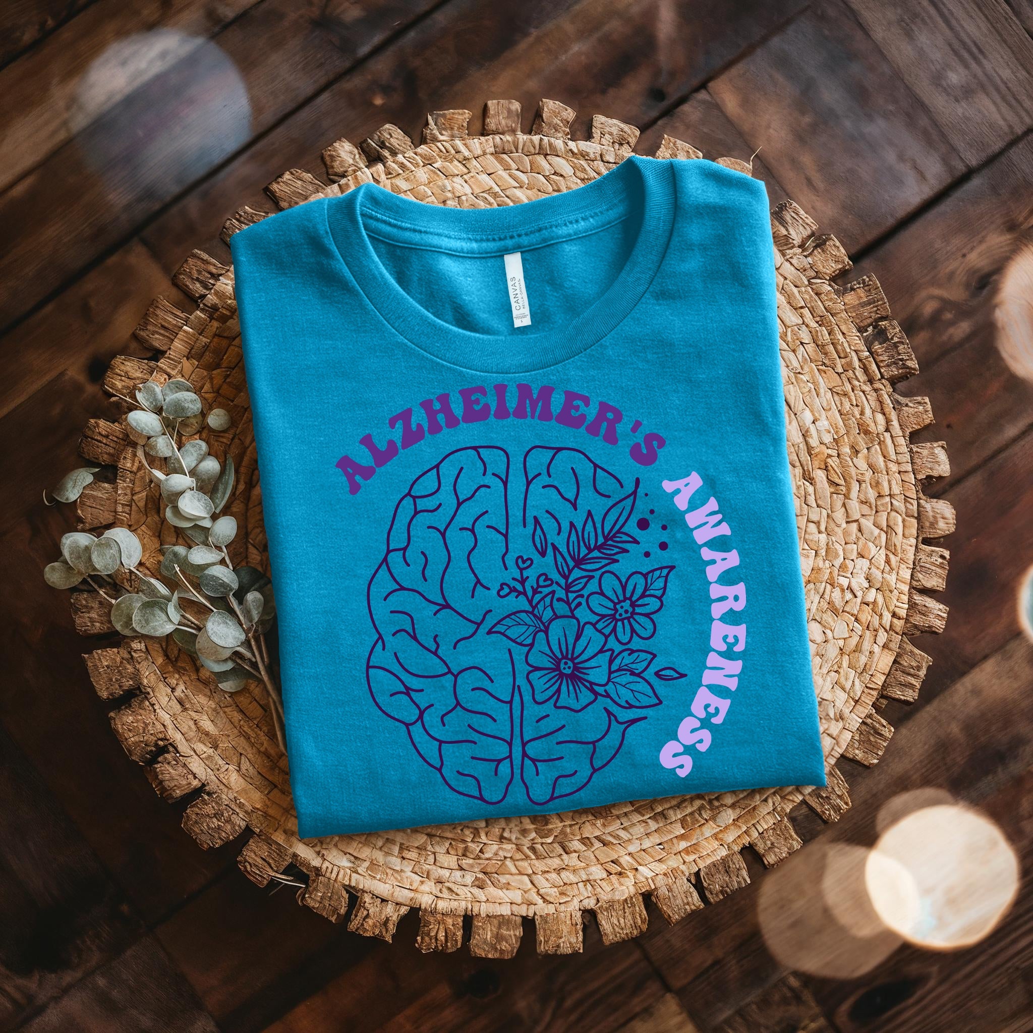 Alzheimer's Unisex Loose Cotton T-Shirt