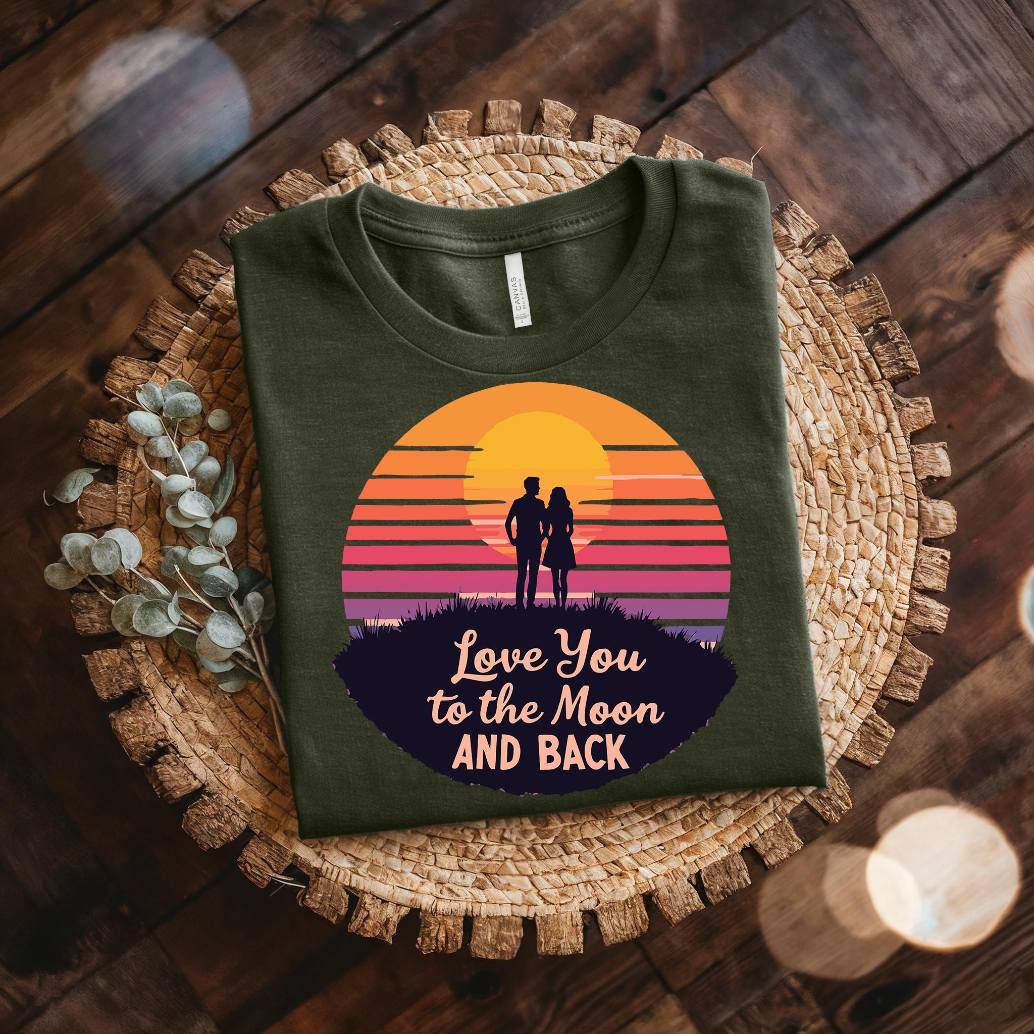 Couple On Vacation Unisex Fashionable Versatile T-Shirt