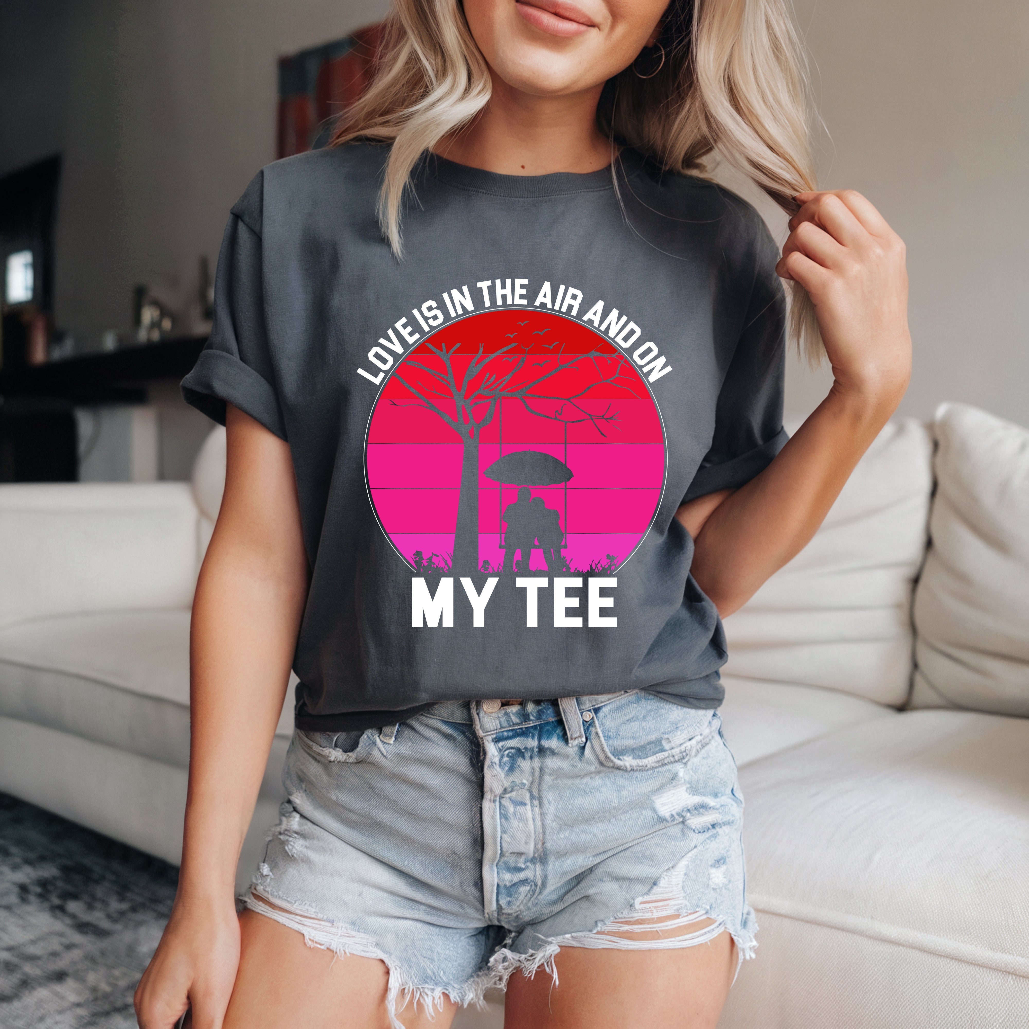 Couple On Vacation Women's Personalized Niche Short Sleeve