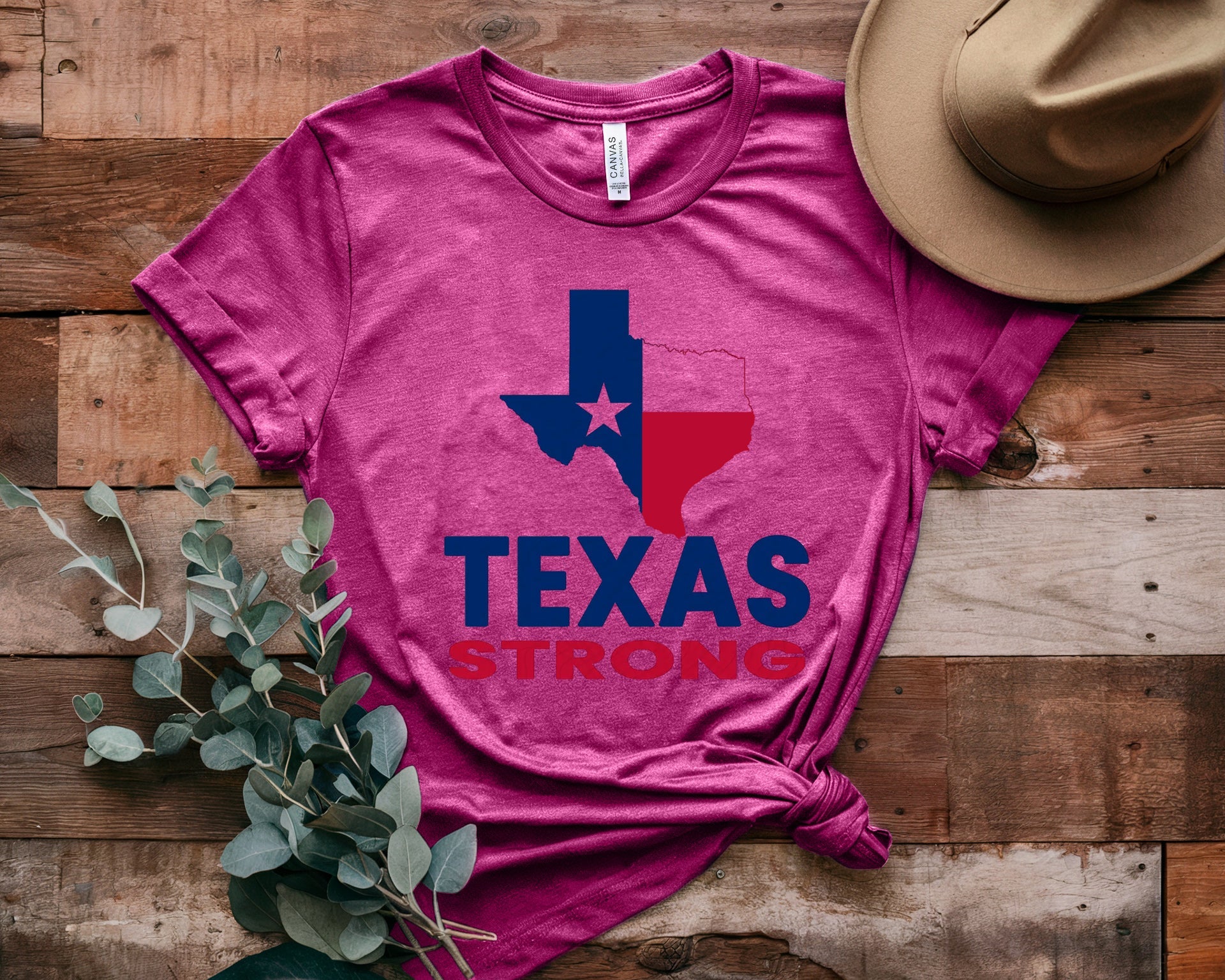 Texas Strong When You Go Through Deep Waters, I Will Be With You Print T-Shirt