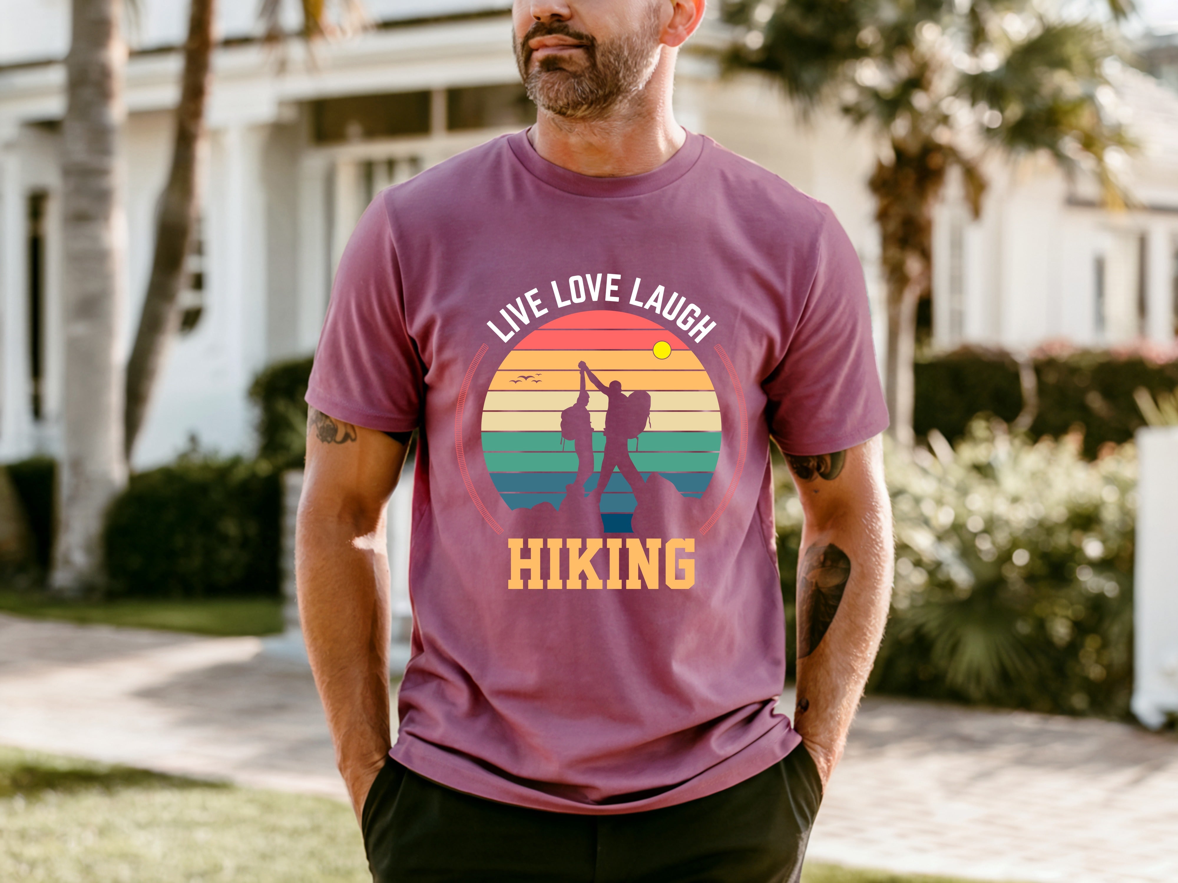 Couple On Vacation Men's New Summer T-Shirts