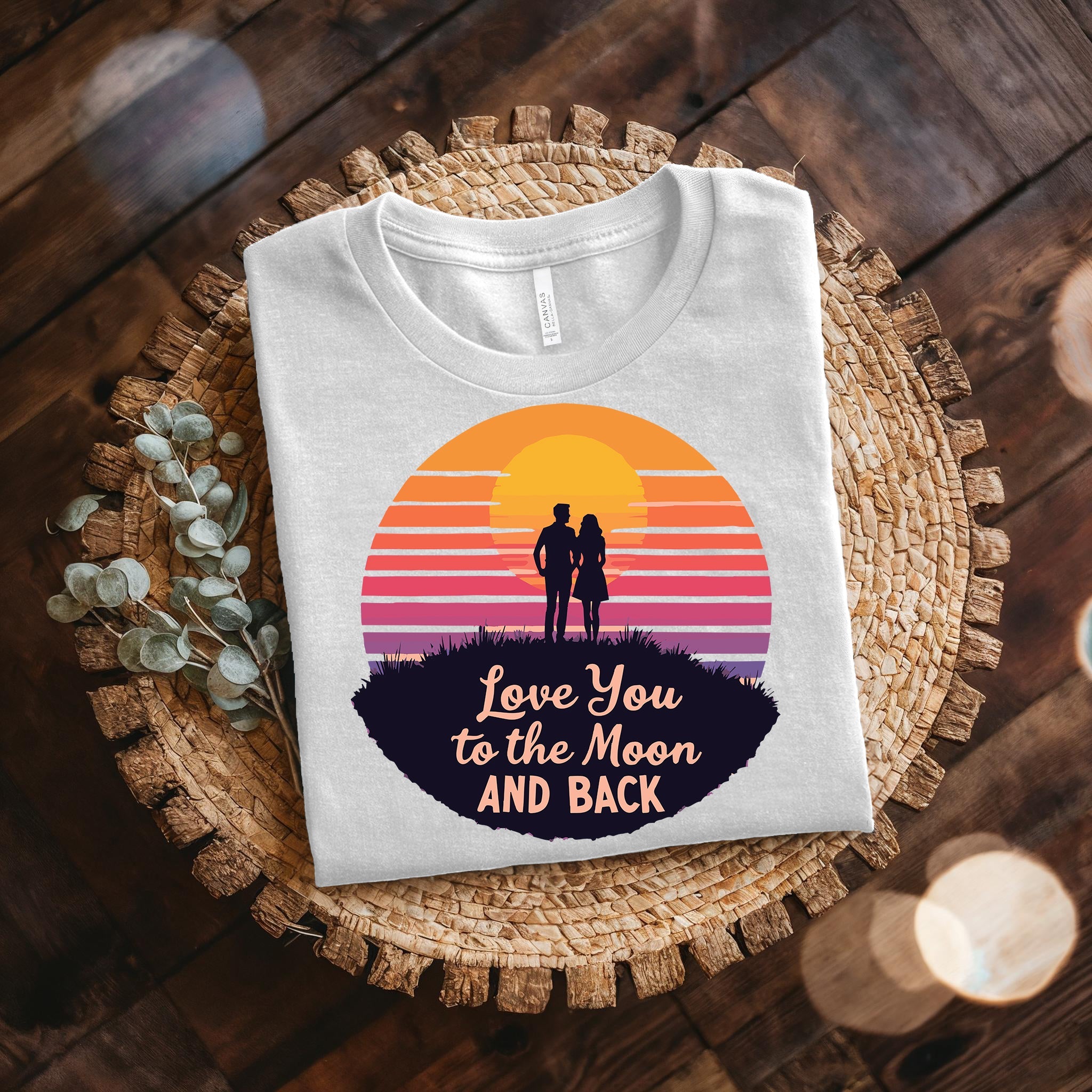 Couple On Vacation Unisex Fashionable Versatile T-Shirt