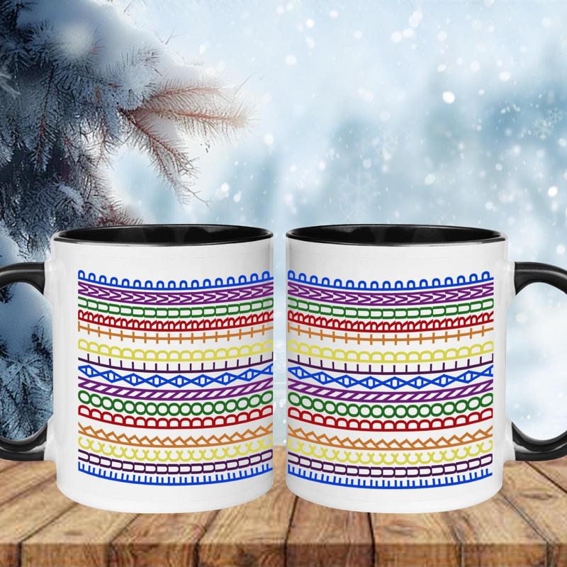 FDT Rainbow Hidden Meseage Tea Cup