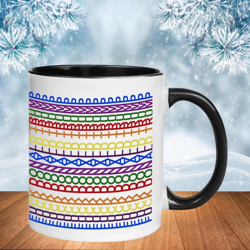 FDT Rainbow Hidden Meseage Tea Cup