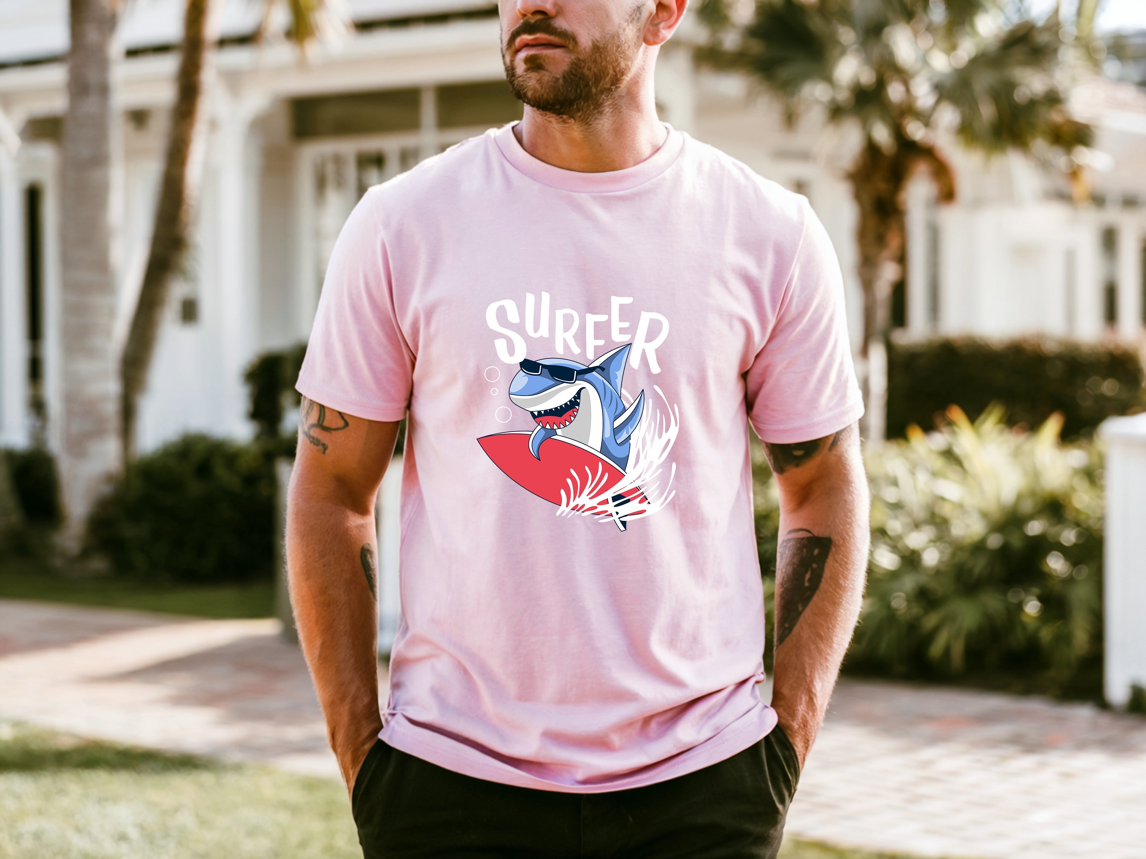 Jaws Men's Casual Sports T-shirt