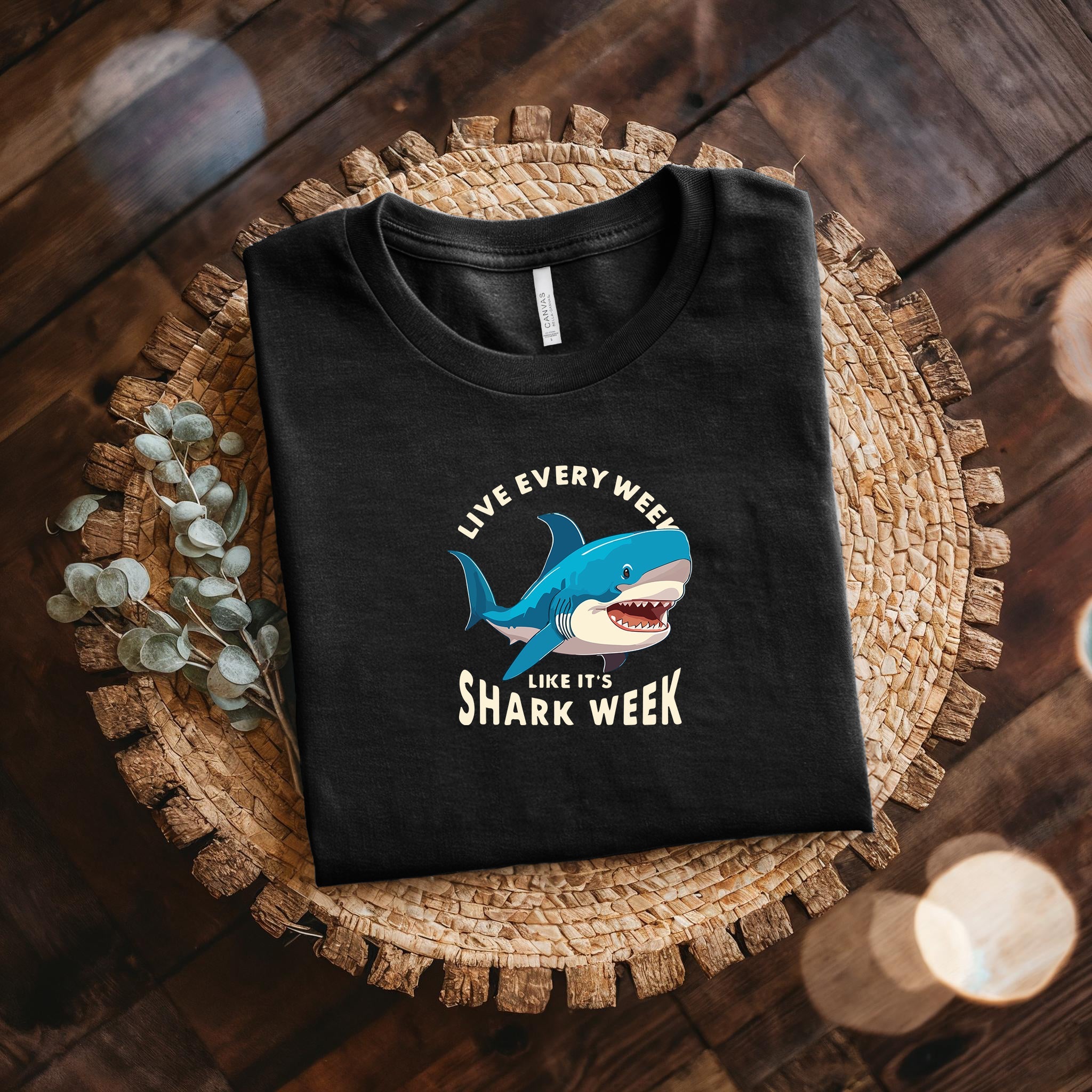 Jaws Simple Summer T-shirts for Men and Women