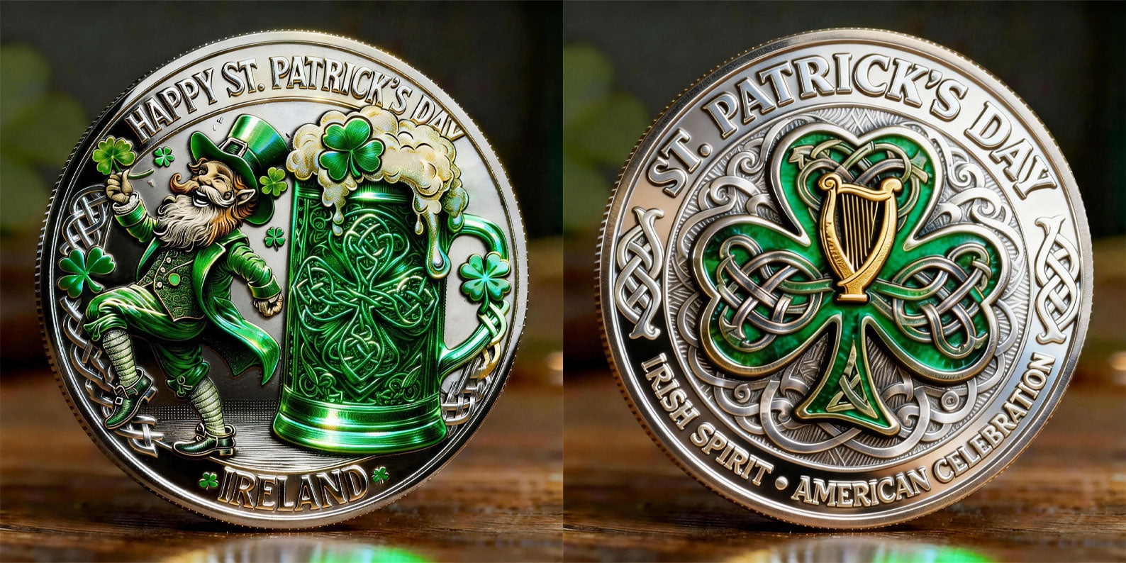 Happy St. Patrick’s Day Ireland Commemorative Coin