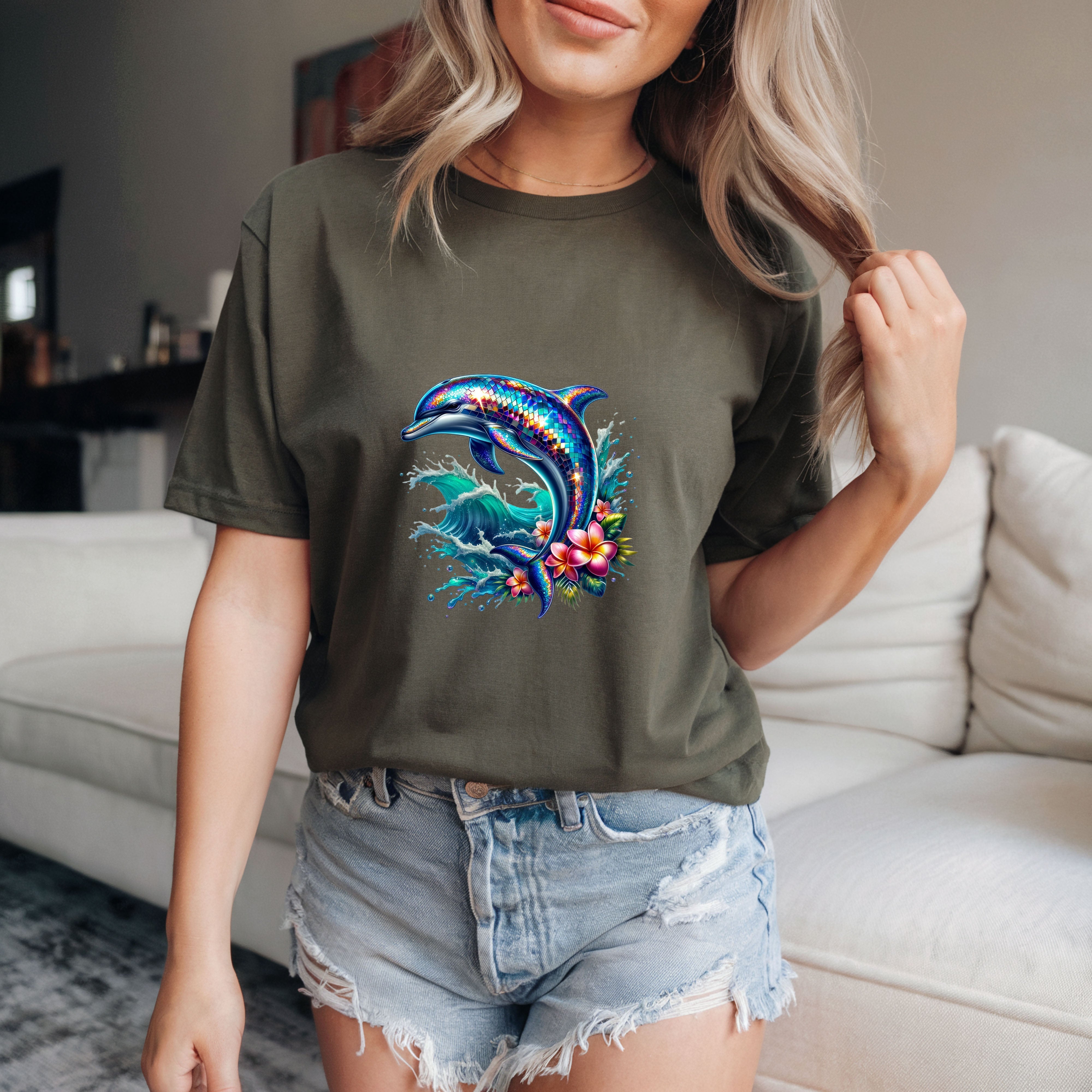 Jaws Ladies Printed Short Sleeves