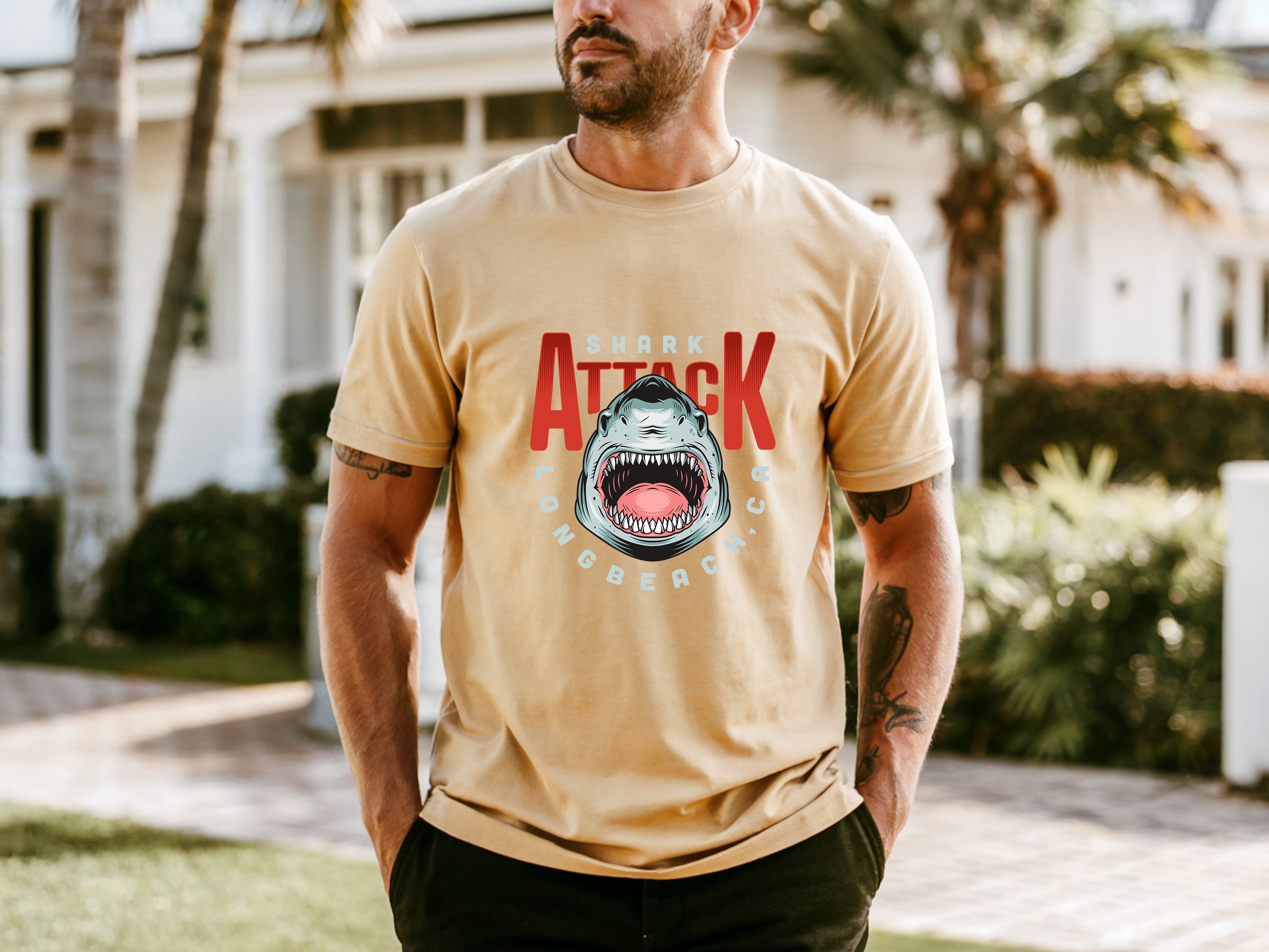 Jaws Men's Retro Short Sleeve