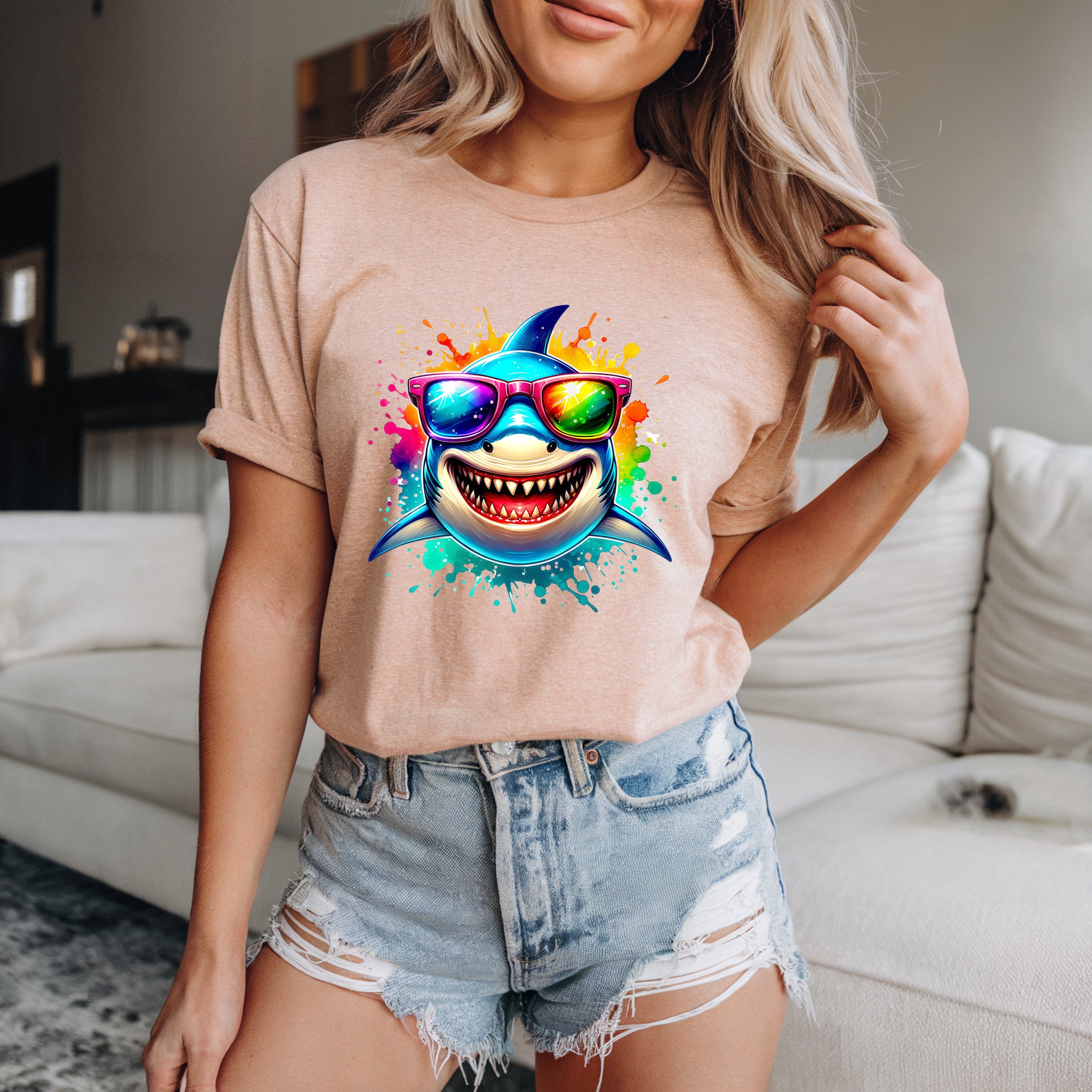 Jaws Women's Cotton T-shirt