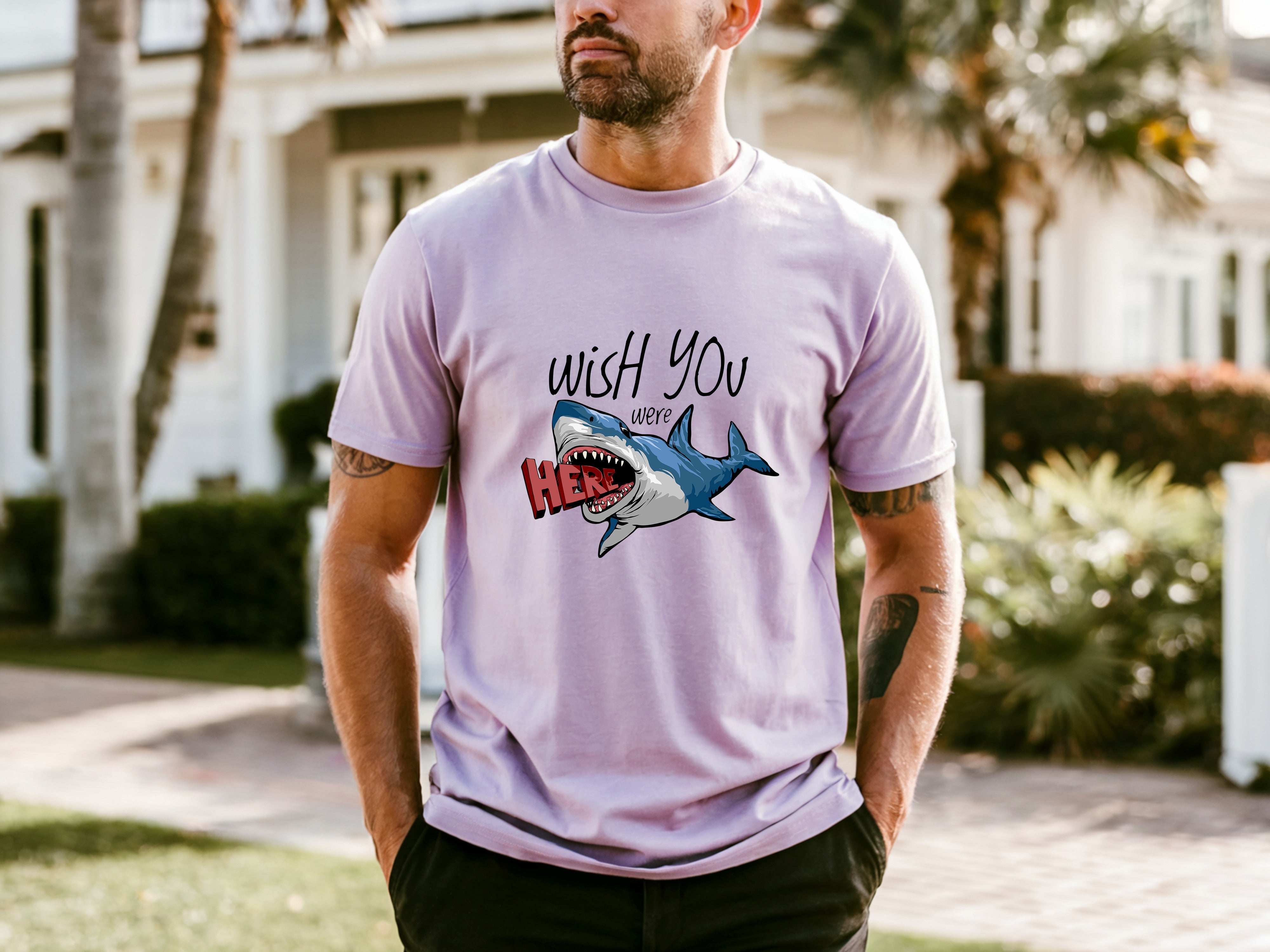 Jaws Men's New Versatile T-shirt