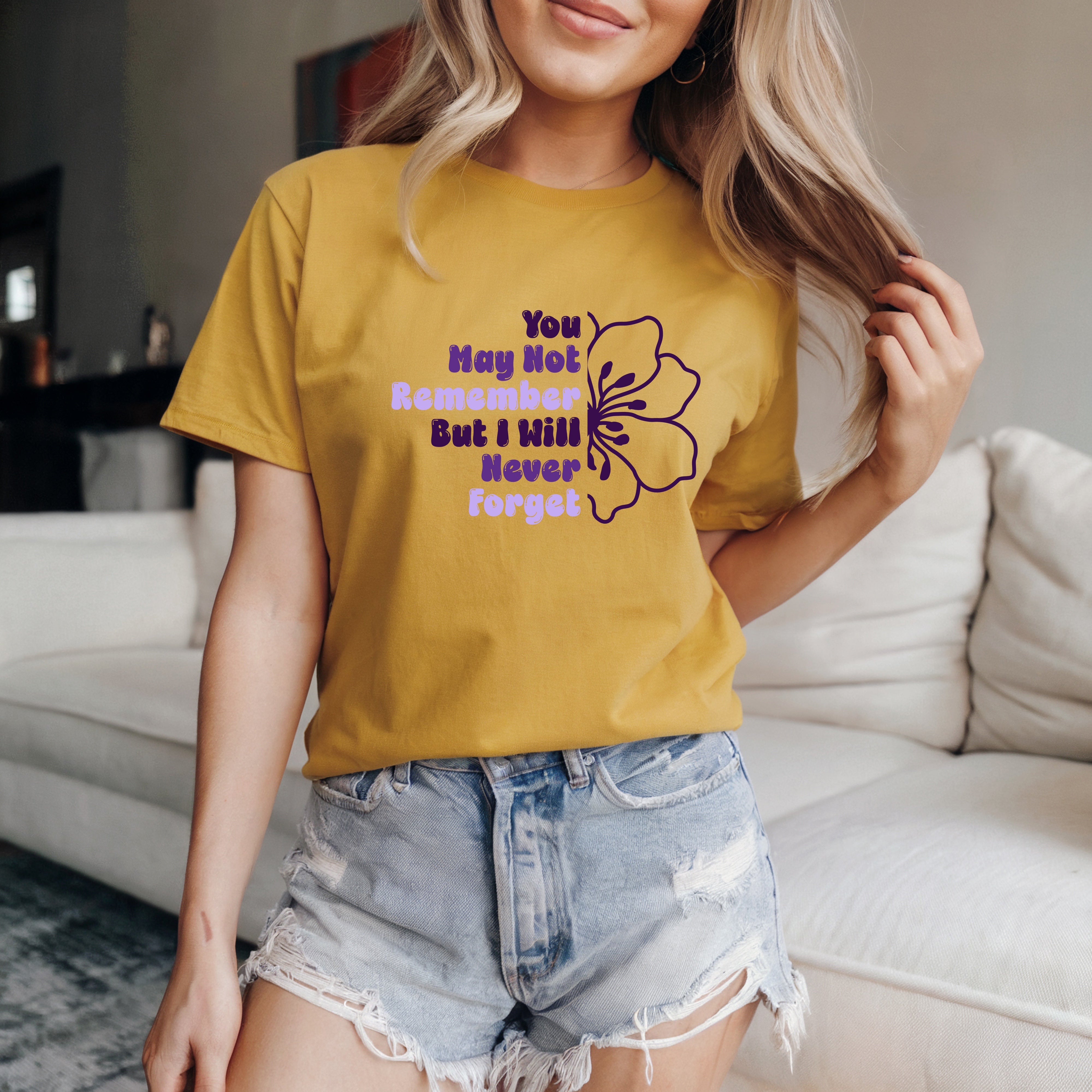 Alzheimer's Women's Summer Thin T-shirt