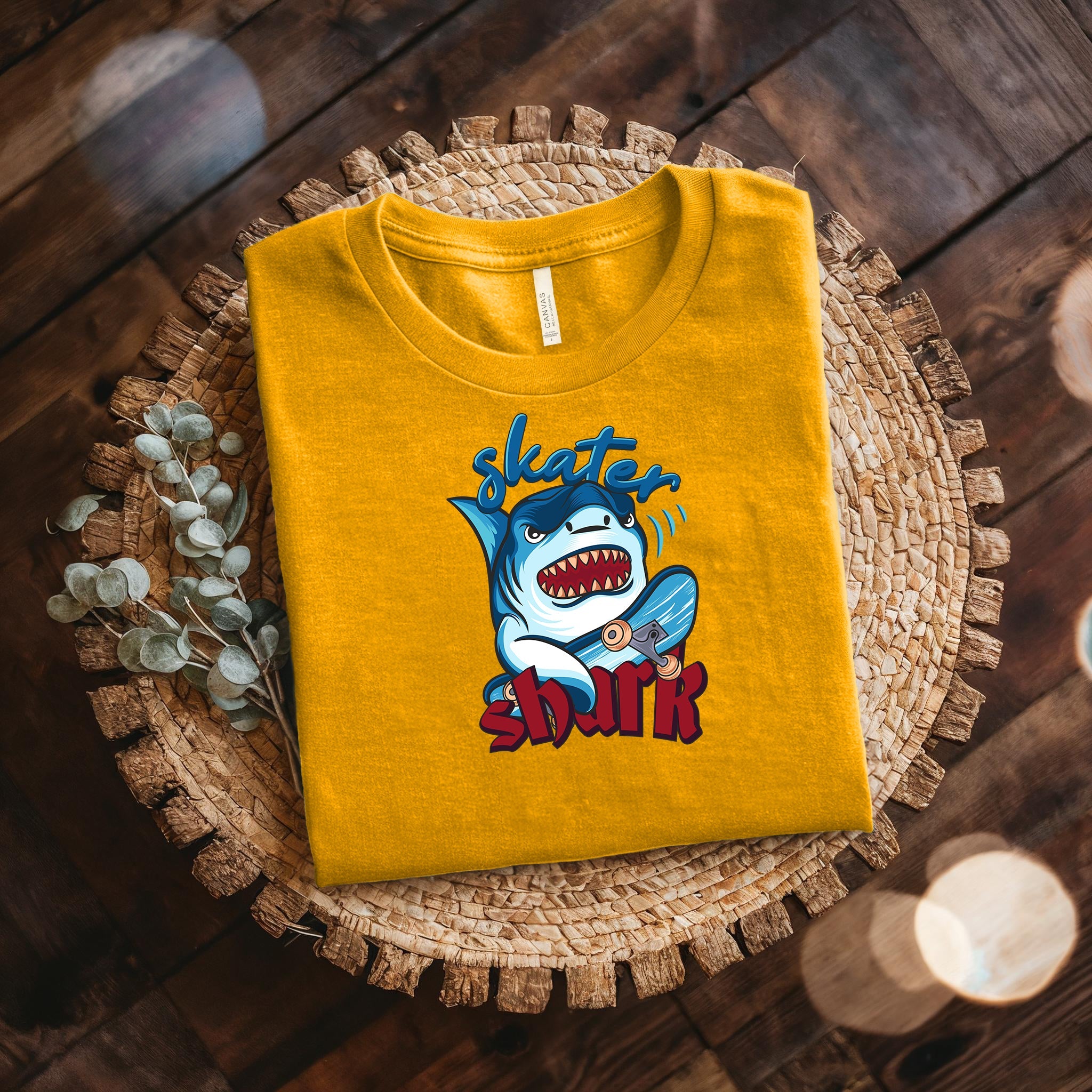 Jaws Unisex Vintage Print Short Sleeve