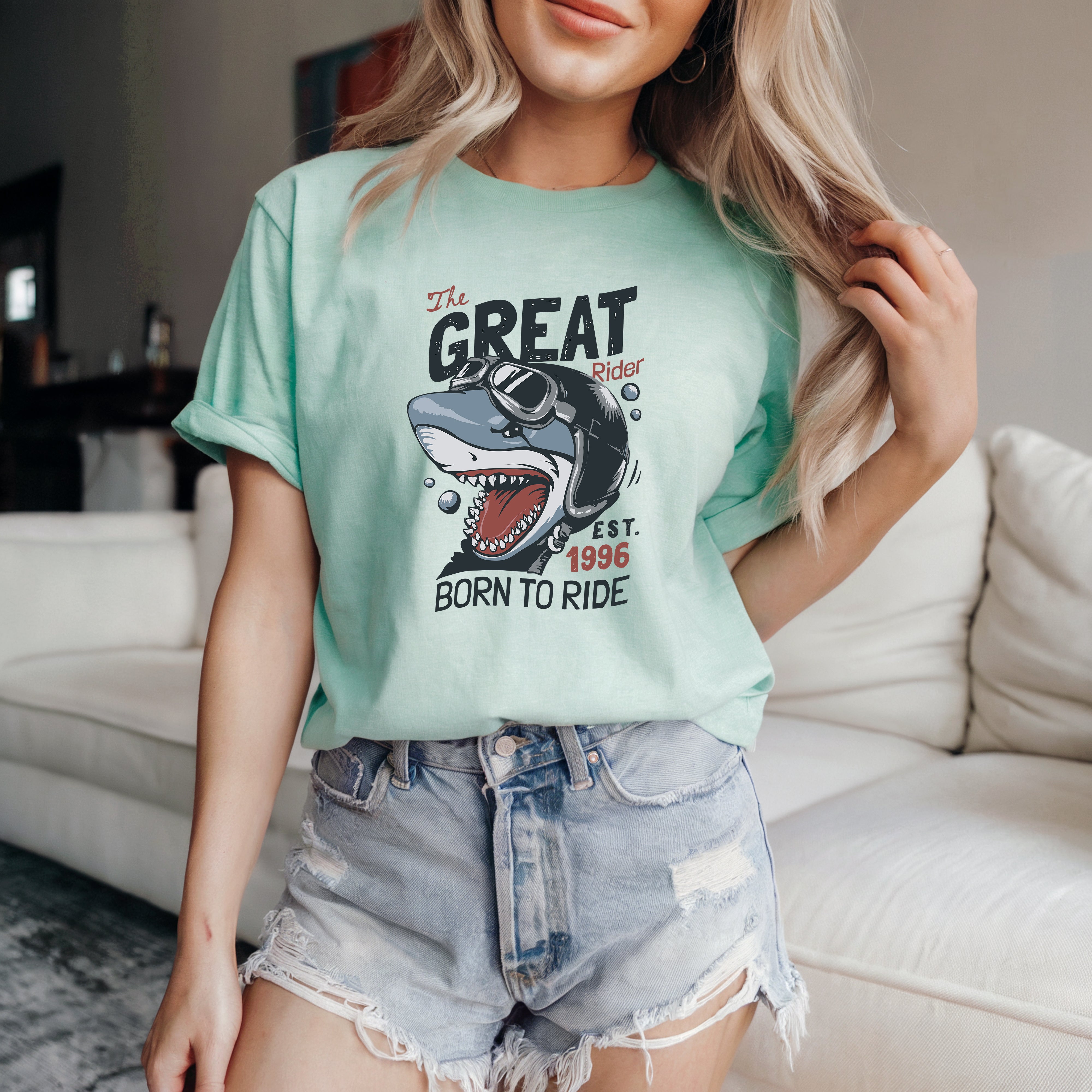 Jaws Women's Crew Neck T-Shirt