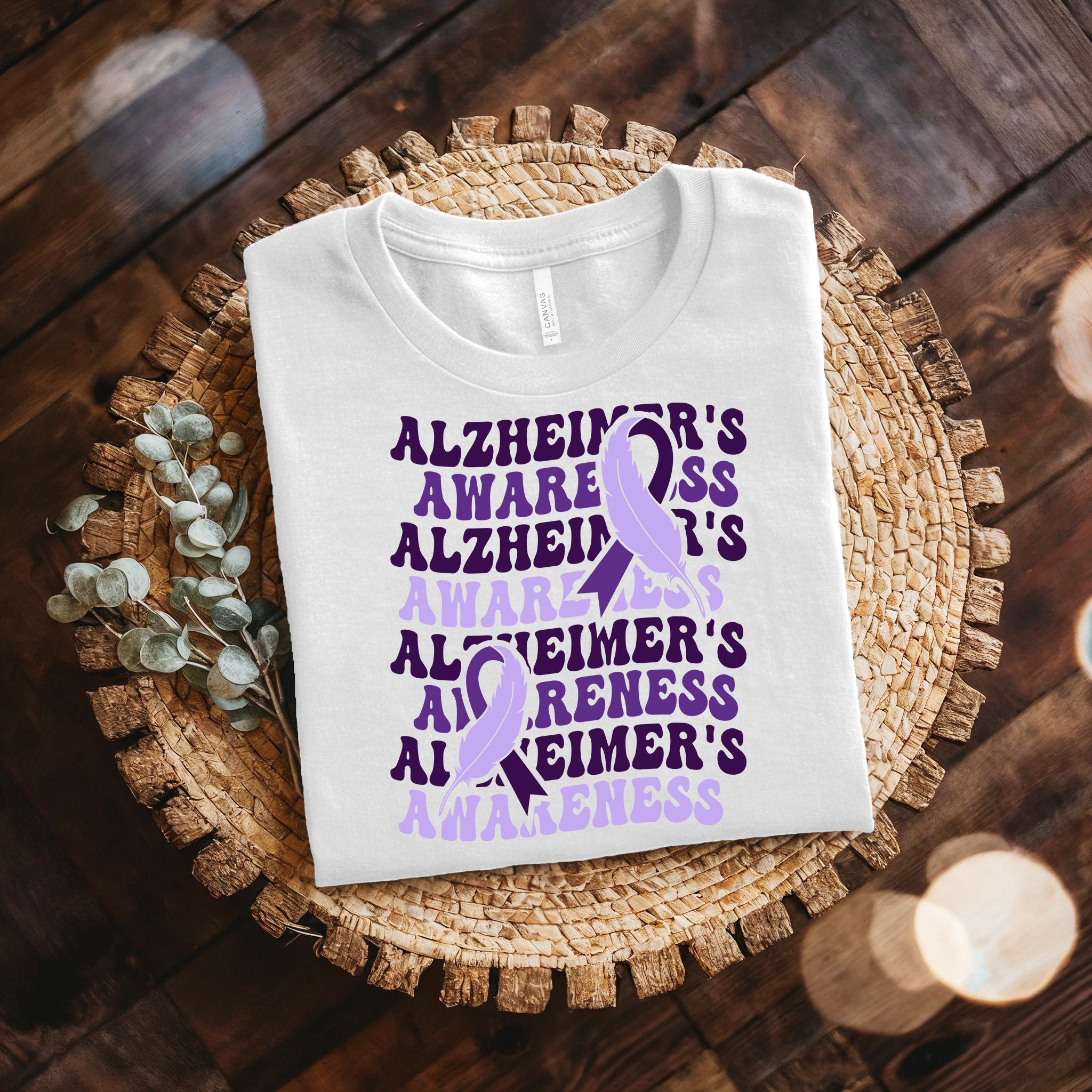 Alzheimer's Unisex Retro Trend T-shirt