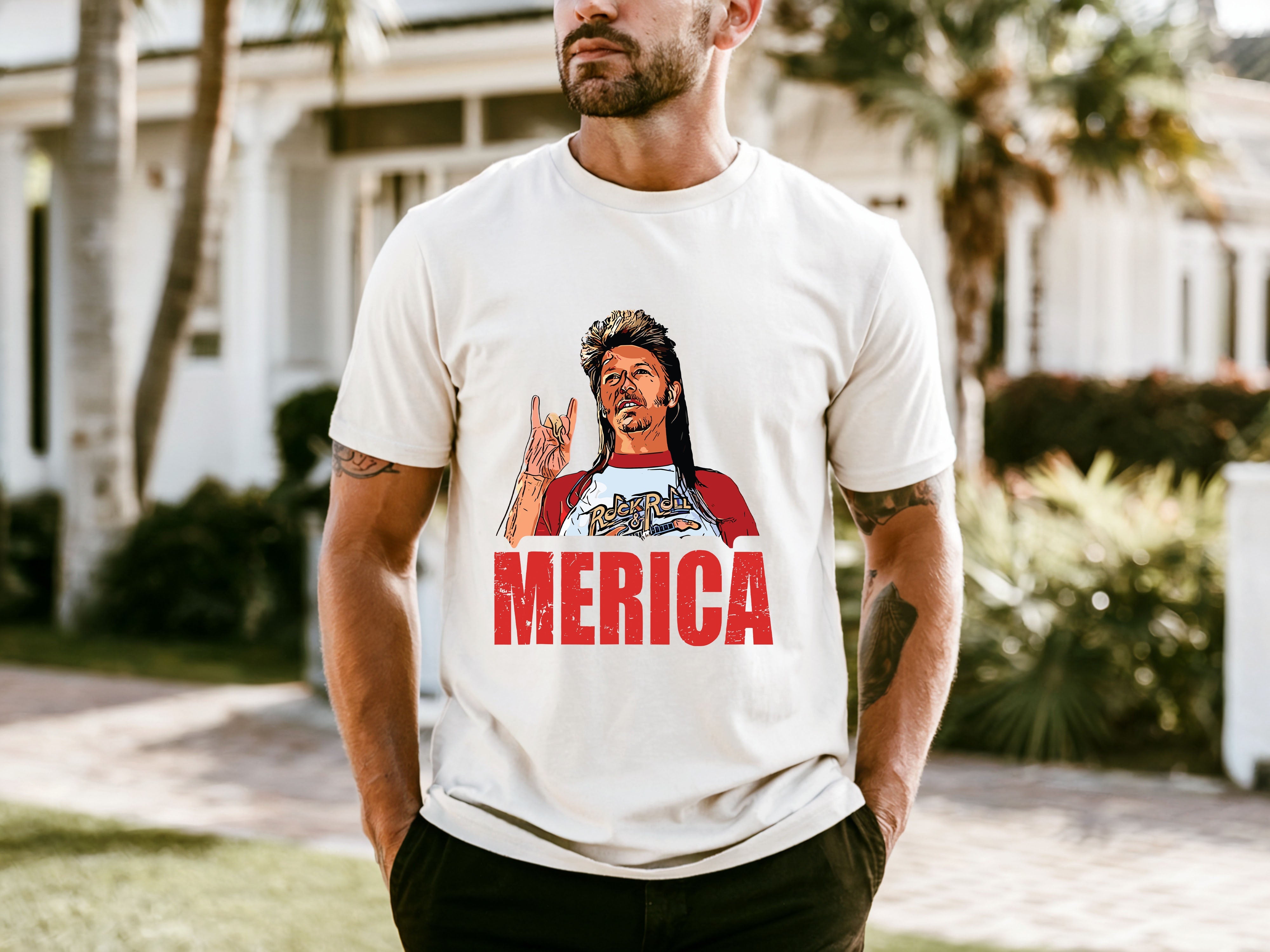 Joe Dirt Men's T-Shirt Round Neck Loose