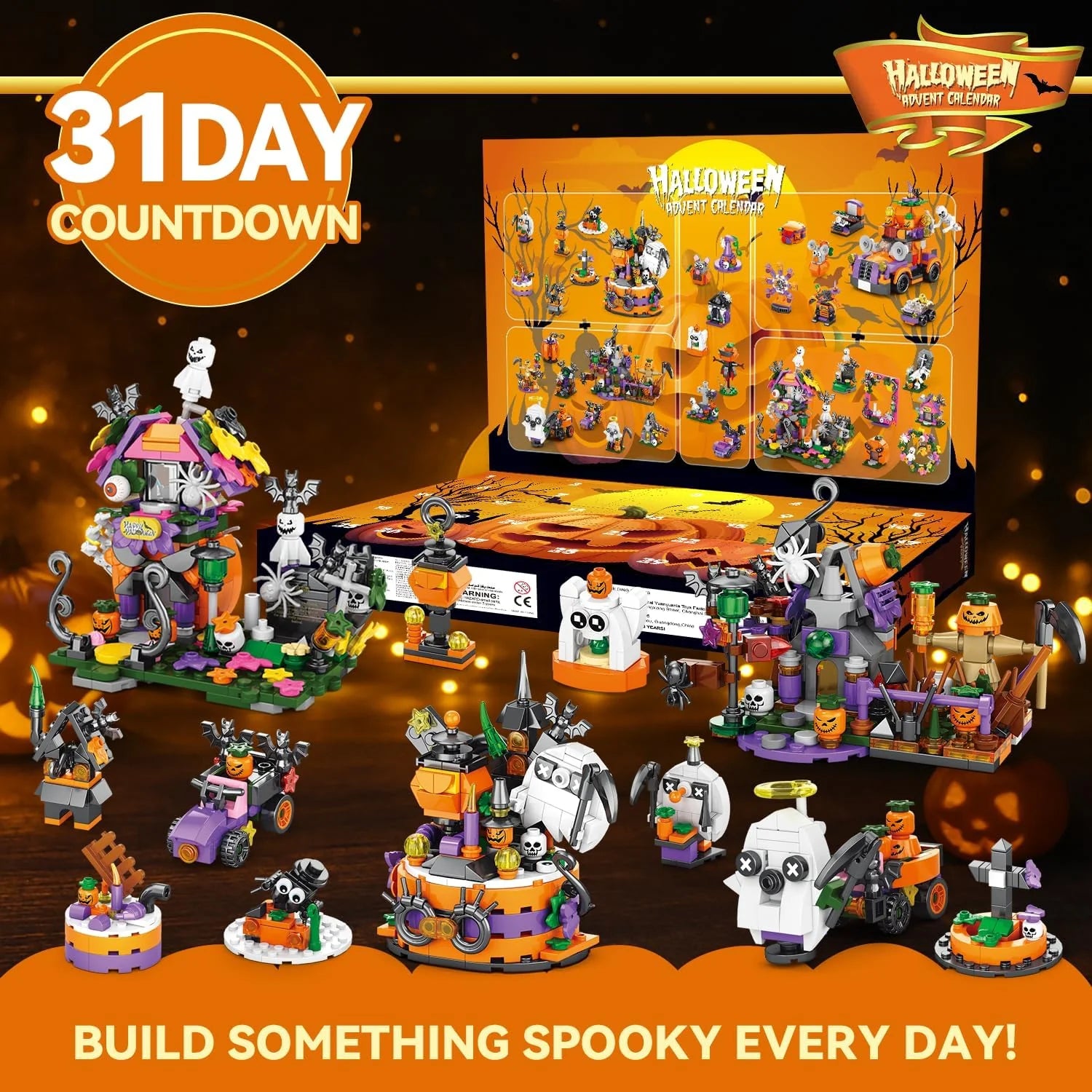 🎁31 Days of Halloween Countdown Calendar 🎃🧛♂️