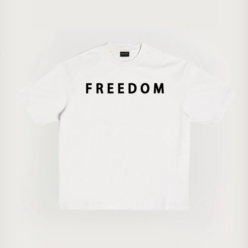 Freedom Charlie Kirk Two Side Tshirt