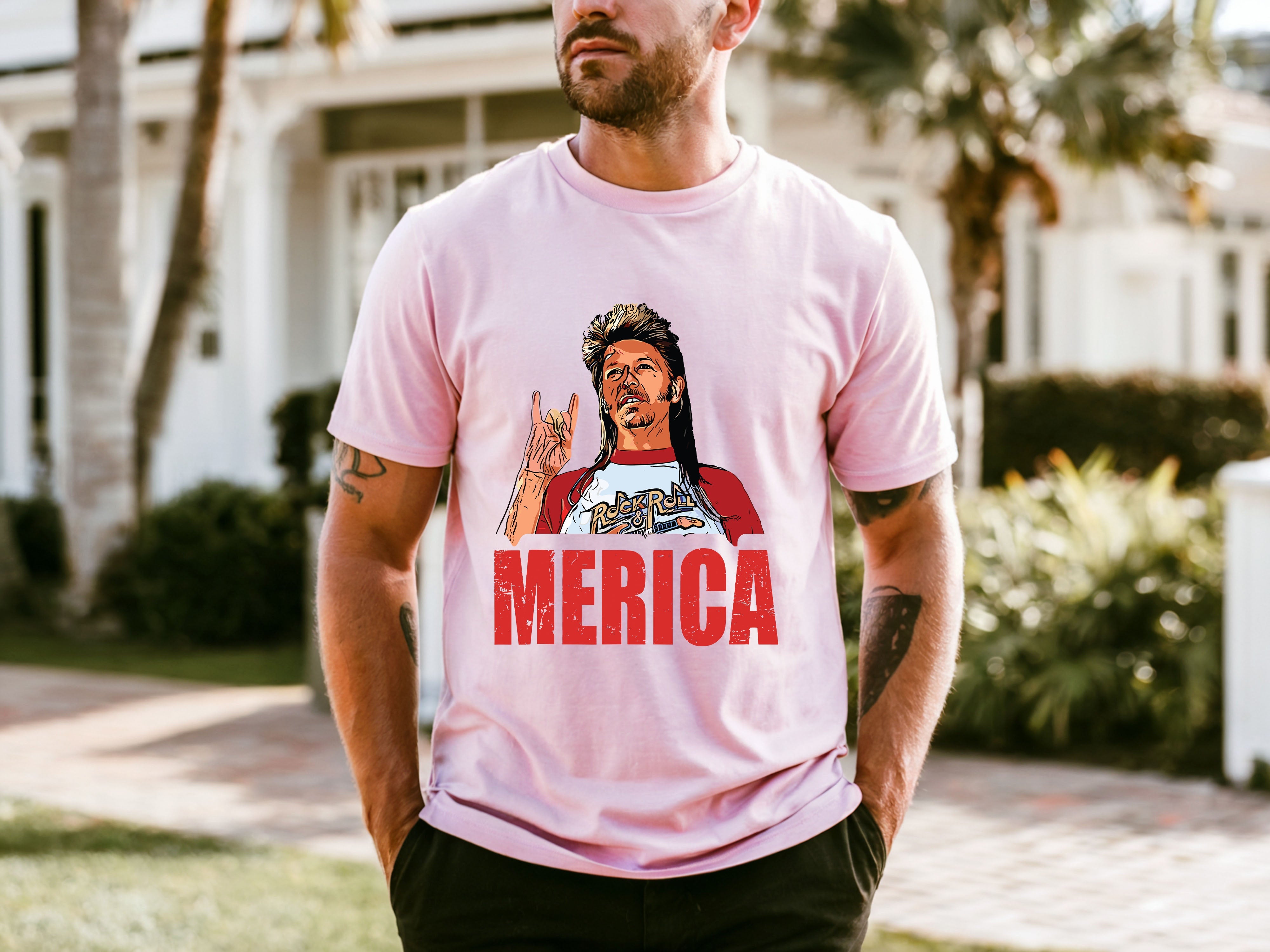 Joe Dirt Men's T-Shirt Round Neck Loose