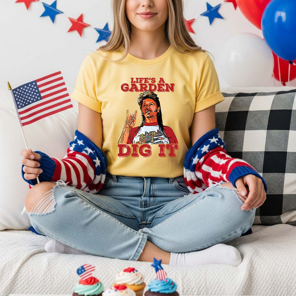 Independence Day Joe Dirt Ladies T-Shirt Loose