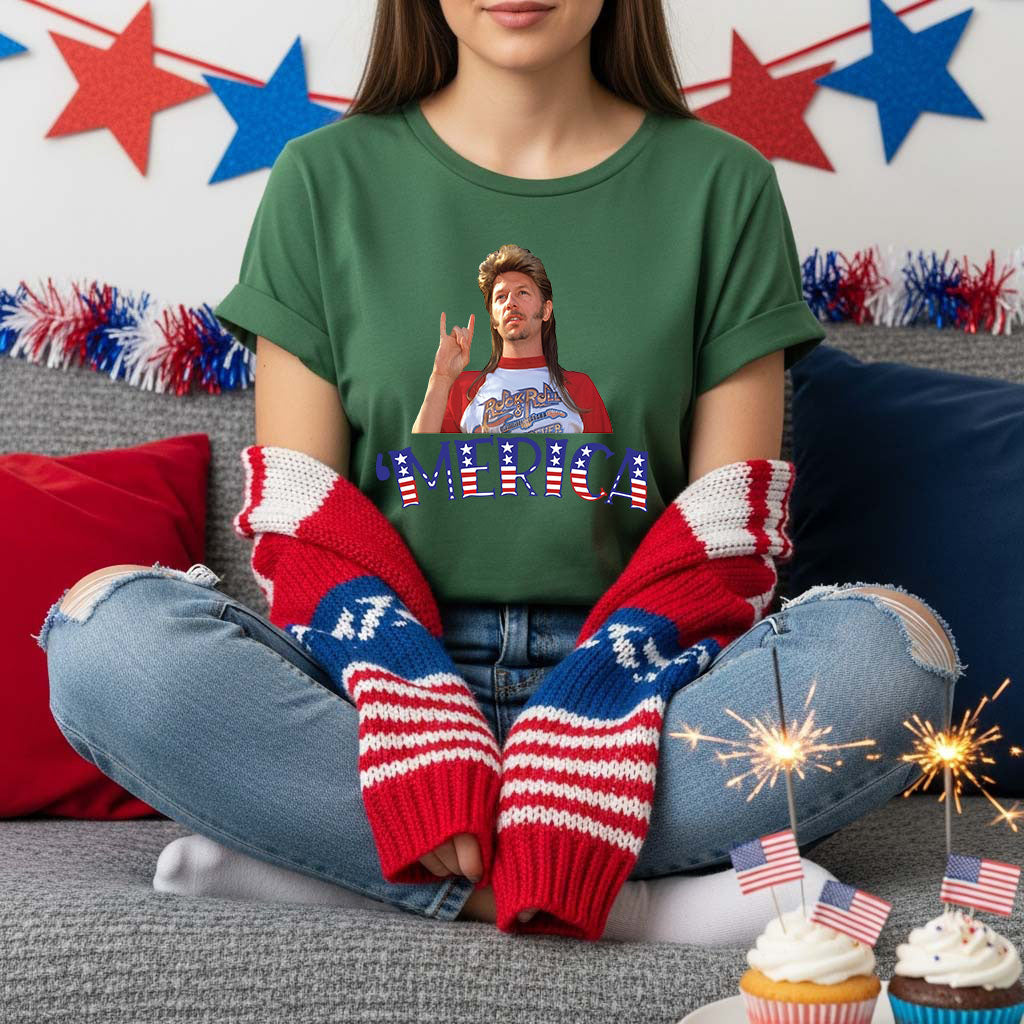 Joe Dirt Independence Day Slim Fit Women's T-Shirt