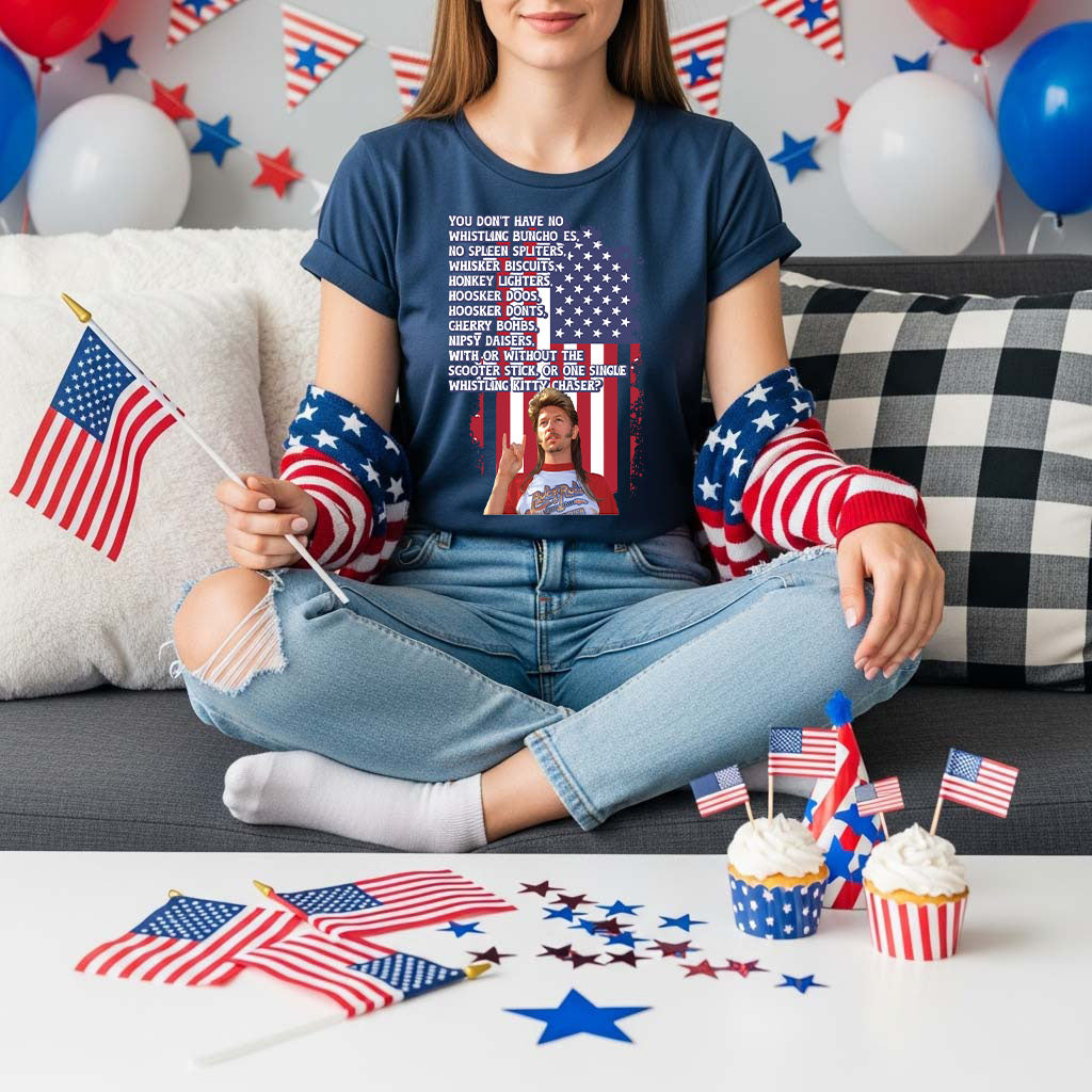 Independence Day Joe Dirt Super Nice Ladies Tops