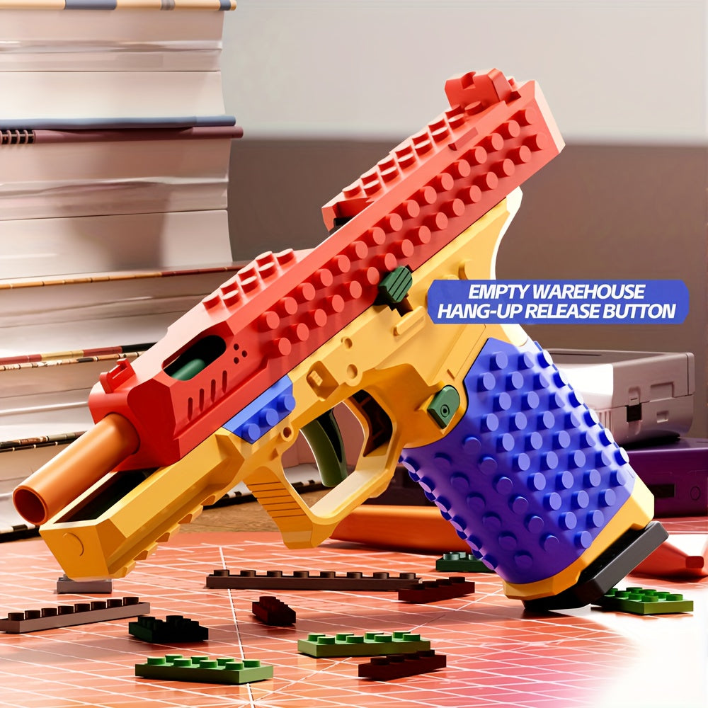Glock-Style Soft Bullet Toy Gun – DIY Build & Shell Ejection