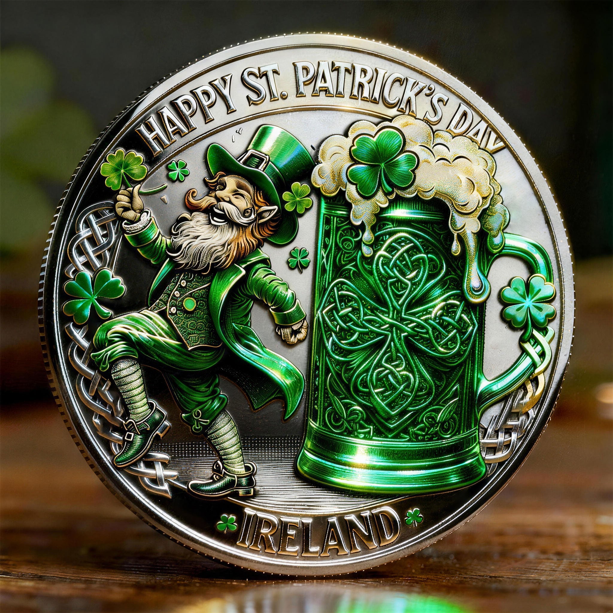 Happy St. Patrick’s Day Ireland Commemorative Coin