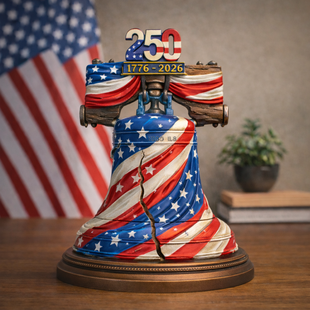 Statue of Liberty 250th Anniversary Commemorative Desk Sculpture – 1776-2026