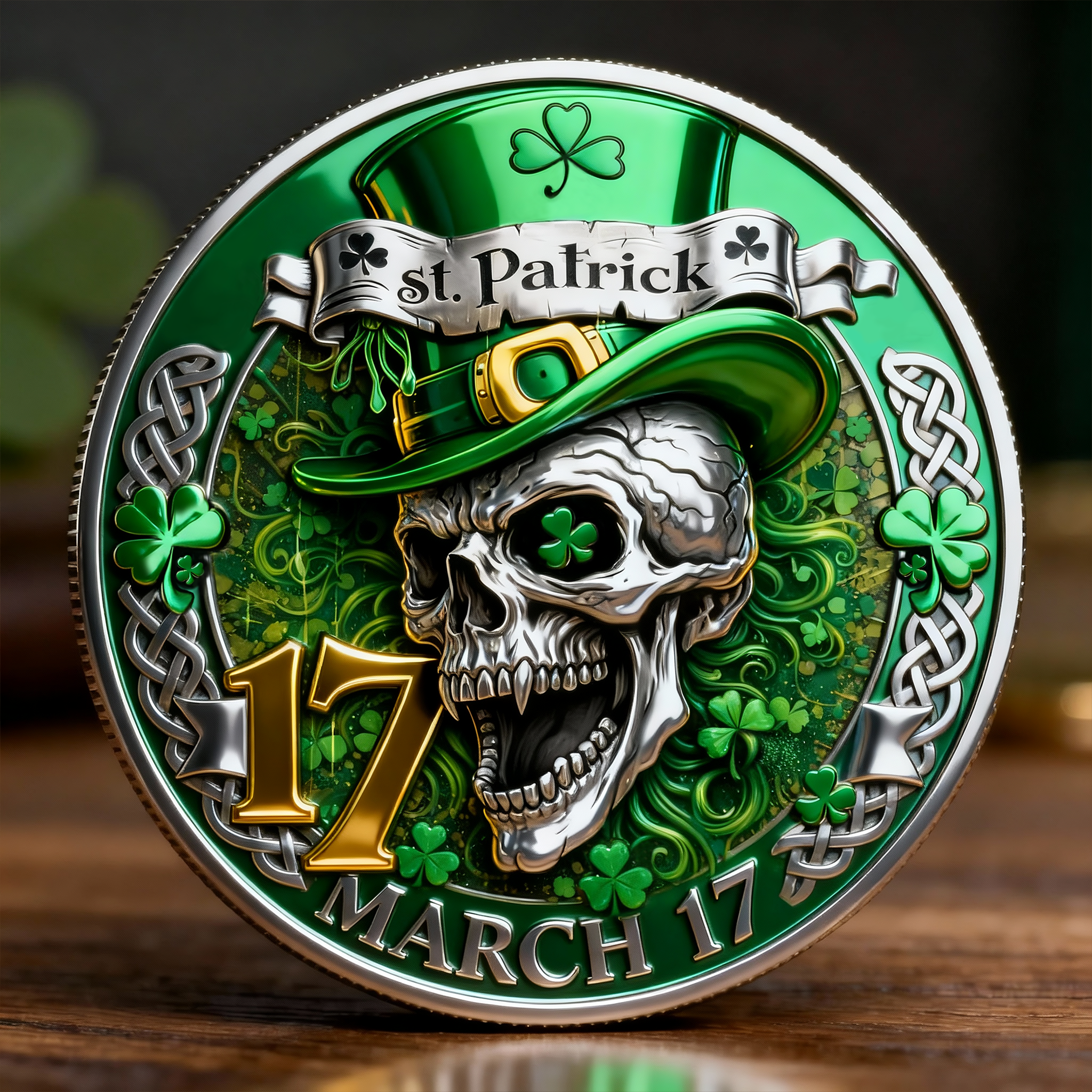 🏆Flash Sale 60% OFF -LUCKY’S — St. Patrick’s Day Irish Pride Commemorative Coin